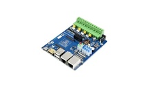 Raspberry Pi Compute Module 4 Dual ETH Quad RS485 Base Board (B) (21666)