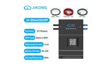 BMS плата JK-BD6A20S20P 8-20S 200A 0,6A 24/84V Li-ion/Lfepo4/LTO Активне балансування